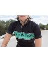 Maillot-manga-corta-Bits-mujer-negro-verde